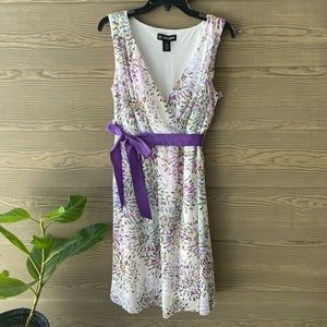 Lane Bryant Sleeveless Patterned A-line Dress